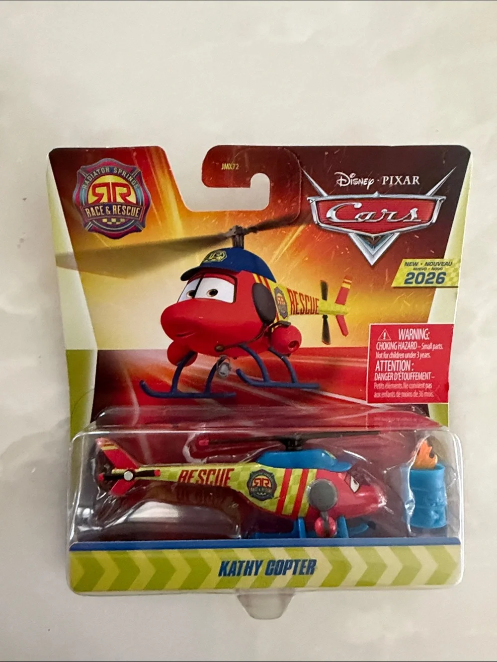Kathy Copter Rescue Helicopter Toy - Red & Yellow